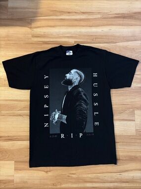 Nipsey Hussle Graphic Tribute Tee - Short Sleeve